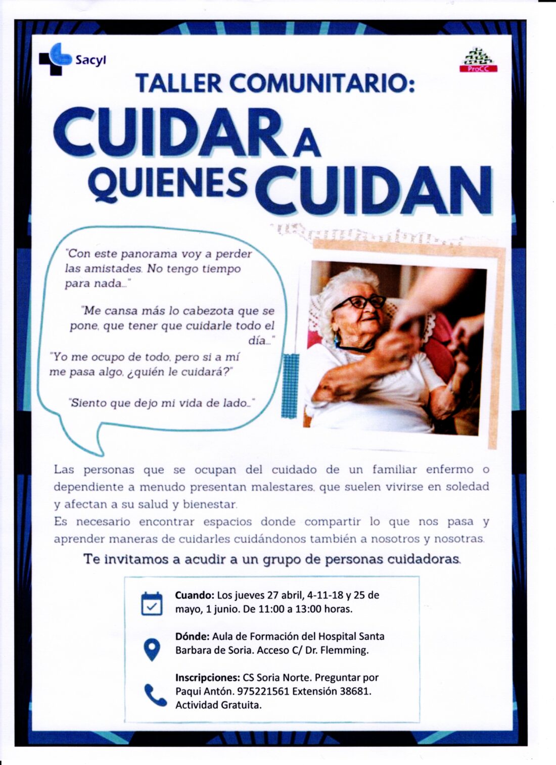 Taller Para Cuidadores Alzheimer Soria